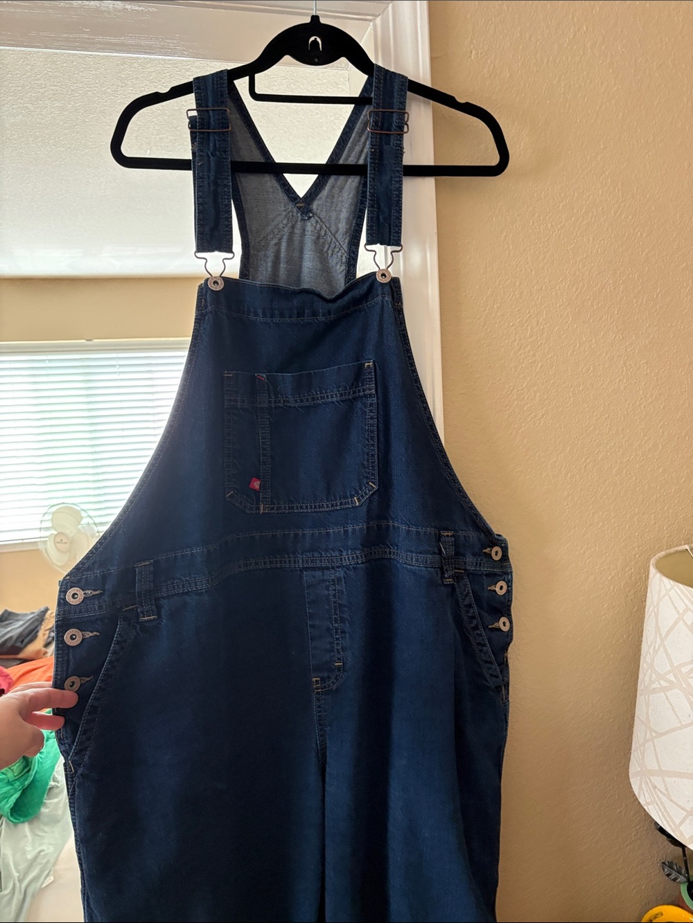 Dickies Dark Blue Women's Denim Overalls